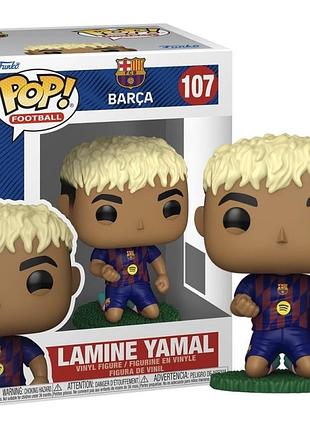 Фігурка funko pop фанко поп fc barcelona lamine yamal #107