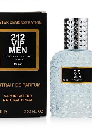 Carolina herrera 212 vip men мужской vip tester 60 мл