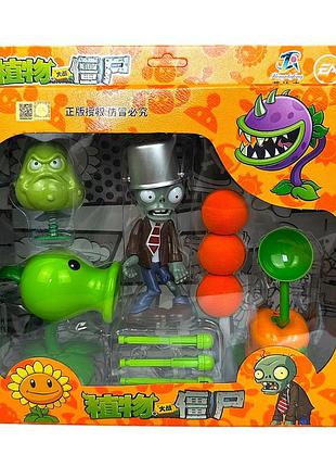 Іграшка фігурки рослини проти зомбі | набір фігурок plants vs zombies кабачок