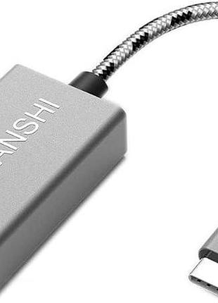 Адаптер snanshi usb c-vga адаптер для передачи видео и данных