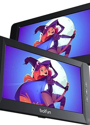 2 шт. dvd-плеер для автомобиля boifun portable video player bfn-101 автомобильный портативный dvd плеер