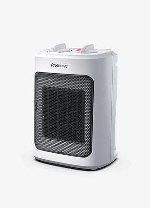 Мінікерамічний нагрівач 2000 w white mini ceramic fan heater обігрівач із високоякісний термостійкий пластик 2
