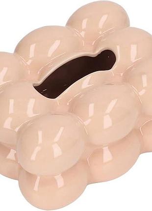 Керамическая салфетница 20х15х10 см chiciris ceramic tissue box holder диспенсер для бумажных салфеток