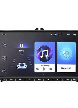 Штатна магнітола android car media player a3821 9" 2 din gps автомобільна магнітола для volkswagen 9002a