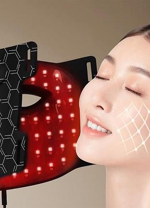 Светотерапевтическая маска для омоложения лица light enegy rejuvenation beauty mask фотонная маска для лица
