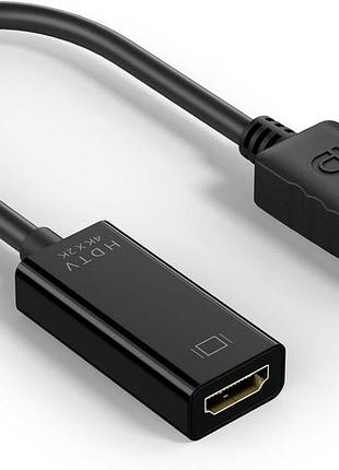 Адаптер-переходник displayport-hdmi adapter переходник для подключения компьютера к монитору