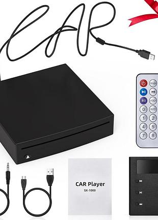 Автомобильный cd-плеер lnopever car player sx-1000 внешний cd/dvd привод для пк/ноутбуков/автомобилей
