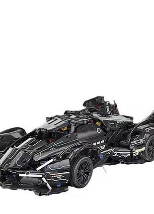 Конструктор суперкар pagani v12 черный, масштаб 1:14 – рулевой механизм, дифференциал