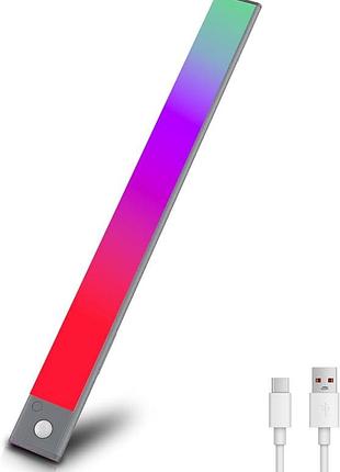 Світлова панель із датчиком руху 40см reylax smart led mood light l911 декоративне освітлення з клейкою основою