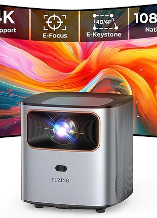 Мультимедийный проектор yuzino ak-26 портативный видеопроектор wifi bluetooth