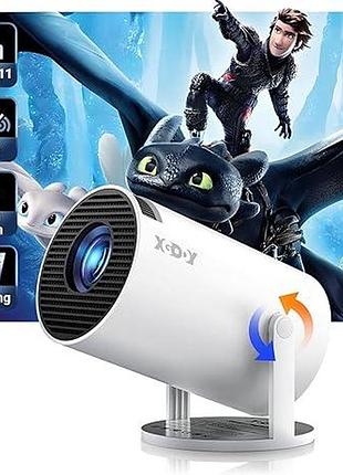 Проектор xgody portable smart projector gimbal 3 умный мини-проектор, wifi-проектор 12000 люмен