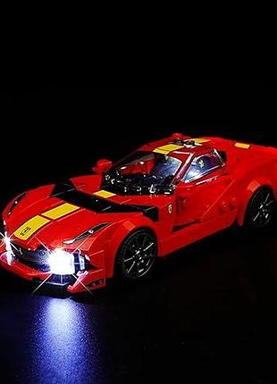 Світлодіодна підсвітка для lego speed champions ferrari 512 m lighting kit gc426 76914 підсвічування для конструктора lego