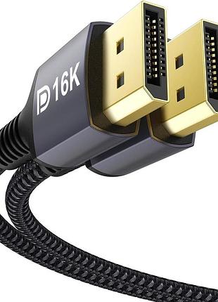 Displayport кабель 1.2 м stouchi displayport cable 16k кабель для передачи видео и аудио для игрового монитора