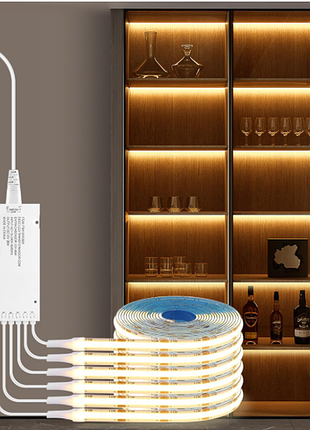 Світлодіодна стрічка cob для підсвічування шаф tlinkosta 5 in 1 led light система підсвічування 6 в 1 з регулюванням якрості