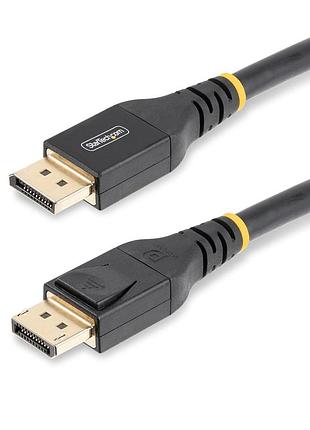 Кабель 15.2 м displayport startech.com dp14a-15m-dp-cable кабель с позолоченными разъемами для нескольких мониторов