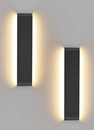 2 шт. комплект светодиодных настенных светильников lurcshine wall lihg g9-2835-88led 8-24 вт светодиодное бра