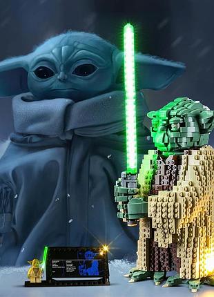 Набор светодиодного освещения lightailing led подсветка для lego yoda 75255