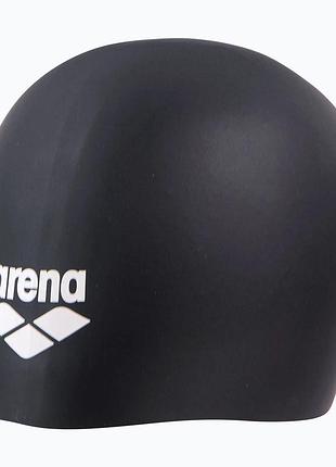 Шапочка для плавания arena long hair cap (009275-203) силиконовая, для длинных волос,унисекс, черный