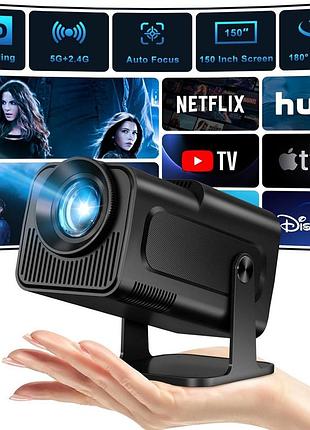 Мини-проектор seseno hy320 mini bluetooth wifi 4k 1080p портативный мультимедийный проектор