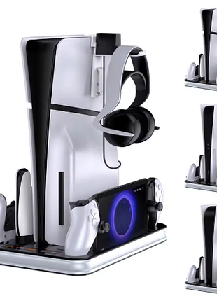 Багатофункціональна док-станція для ігрової консолі arikrai cooling stand охолоджувальна підставка для консолі