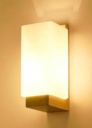 Настенный светильник 25 см comely wall lamp 220-240v 50/60hz e27 max деревянный светильник на стену 60 вт