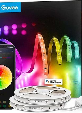 2 шт. светодиодная лента 30 м 48 вт glovee h618f умная светодиодная led лента для дома с дистанционным управлением