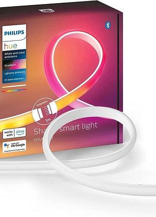 Светодиодная лента 2000-6500к 1 м philips hue shape smart light многоцветная светодиодная лента с управлением через приложение