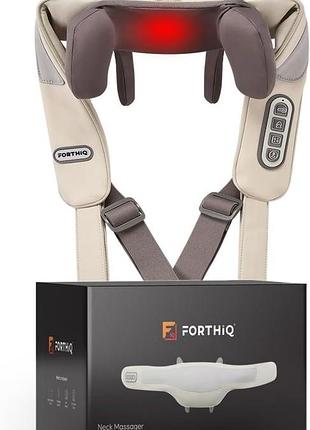 Массажер для шеи и спины forthiq neck massager prime fq-st 350a беспроводной массажер для глубокого массажа с подогревом