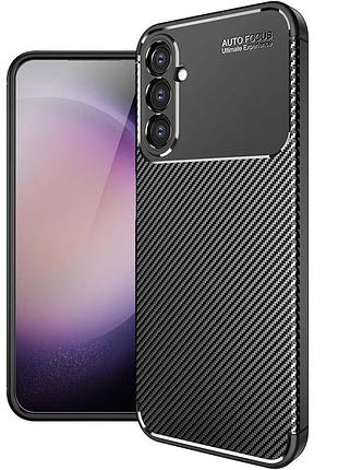 Чохол fiji ultimate carbon для samsung galaxy s26 plus (s947) протиударний бампер чорний