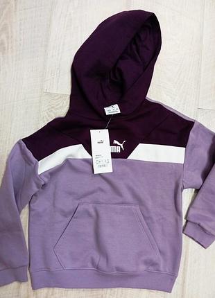 Худі дитяче puma фіолетове, бузкове