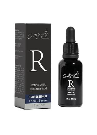 Ночная сыворотка с ретинолом 2.5% autography retinol serum 30 мл, антивозрастной серум с гиалуроновой кислотой