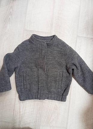Куртка дитяча zara бомбер сірий