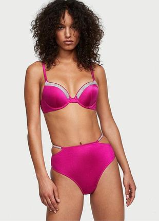 Купальник victoria's secret пуш-ап зі стразами оригінал