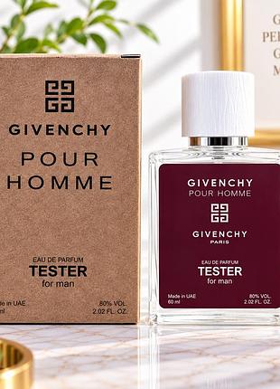 Givenchy pour homme tester чоловічий 60 мл оае