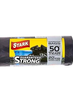 Пакеты д/смяти (крепкие) 160лх10шт черные тм stark
