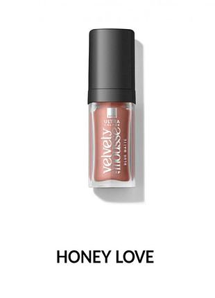 Жидкая губная помада-мусс медовая любовь/honey love
