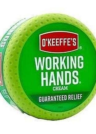 Питательный крем для сухой и потрескавшейся кожи рук o'keeffe's working hands cream, 96 г