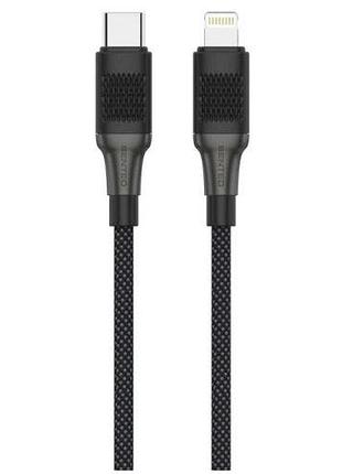 Usb кабель senteo sm-04 eplosid series usb-c до lightning 1m 30w чорний