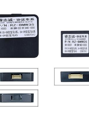 Перетворювач сигналу серії qiv адаптер can-bus bmw qbr bm3807 (rz-bmw35 / rz-bmw05)