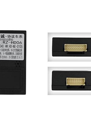Перетворювач сигналу серії qiv адаптер can-bus honda qbr hd0304 (rz-hd06)