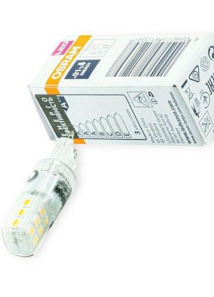 Лампа светодиодная 220v g9 2, 6w 4100k osram