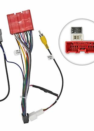 Перехідник живлення серії qiv з адаптером can-bus для mazda qbr-w mz-2601a (дрот)