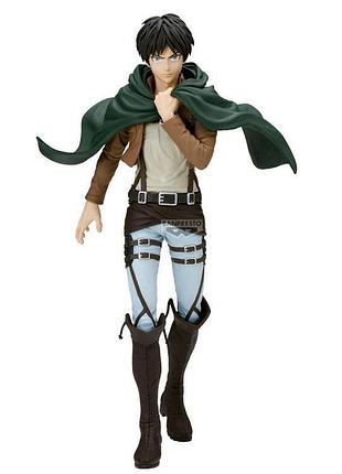 Фігурка banpresto атака титанів ерен йегер attack on titan eren yeager 28 см