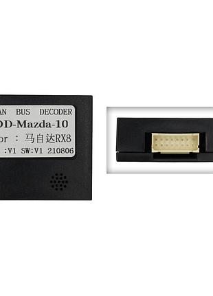 Перетворювач сигналу серії qiv адаптер can-bus mazda qbr mz2619 (od-mazda-10)