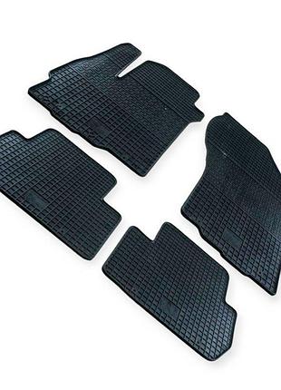 Коврики салона mitsubishi outlander xl (2007-2015), peugeot 4007, citroen c-crosser (2007-2013) борт 1 см, евроклетка polytep