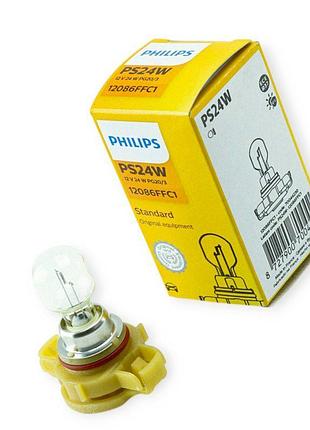 Автолампа a 12v ps24w pg20, 3 philips
