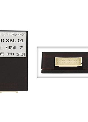 Перетворювач сигналу серії qiv адаптер can-bus subaru qbr sb4018 (od-sbl-01)