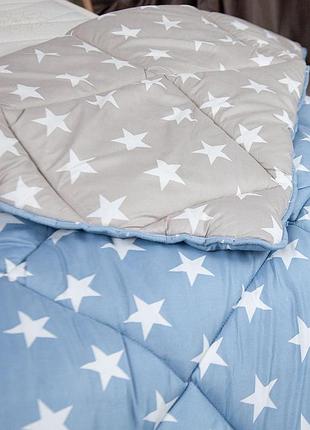 Ковдра "alaska" 200*220 см (450г/м2) (microfiber) (зірки) 4