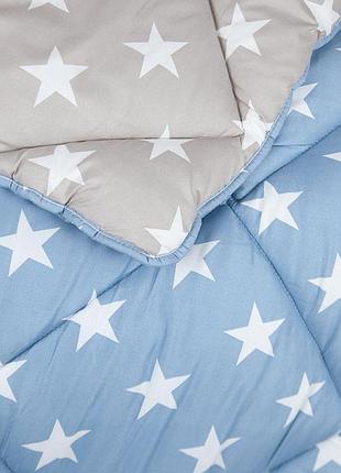 Ковдра "alaska" 200*220 см (450г/м2) (microfiber) (зірки) 6