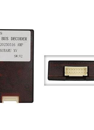Перетворювач сигналу серії qiv адаптер can-bus subaru qbr sb4019 (lz (hz) subaru xv)